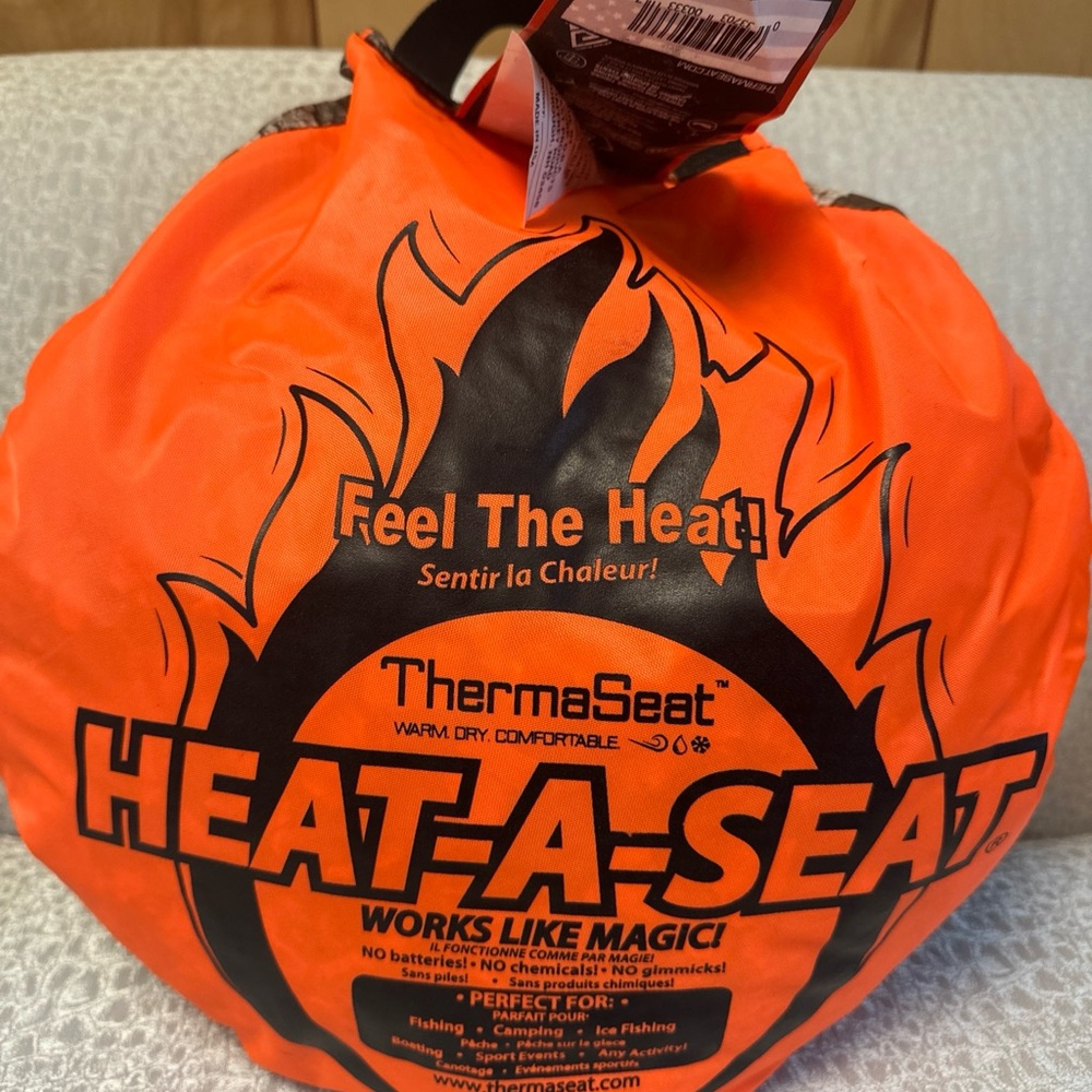 Thermaseat Heat-A-Seat

New perfect for fishing - camping- sporting events